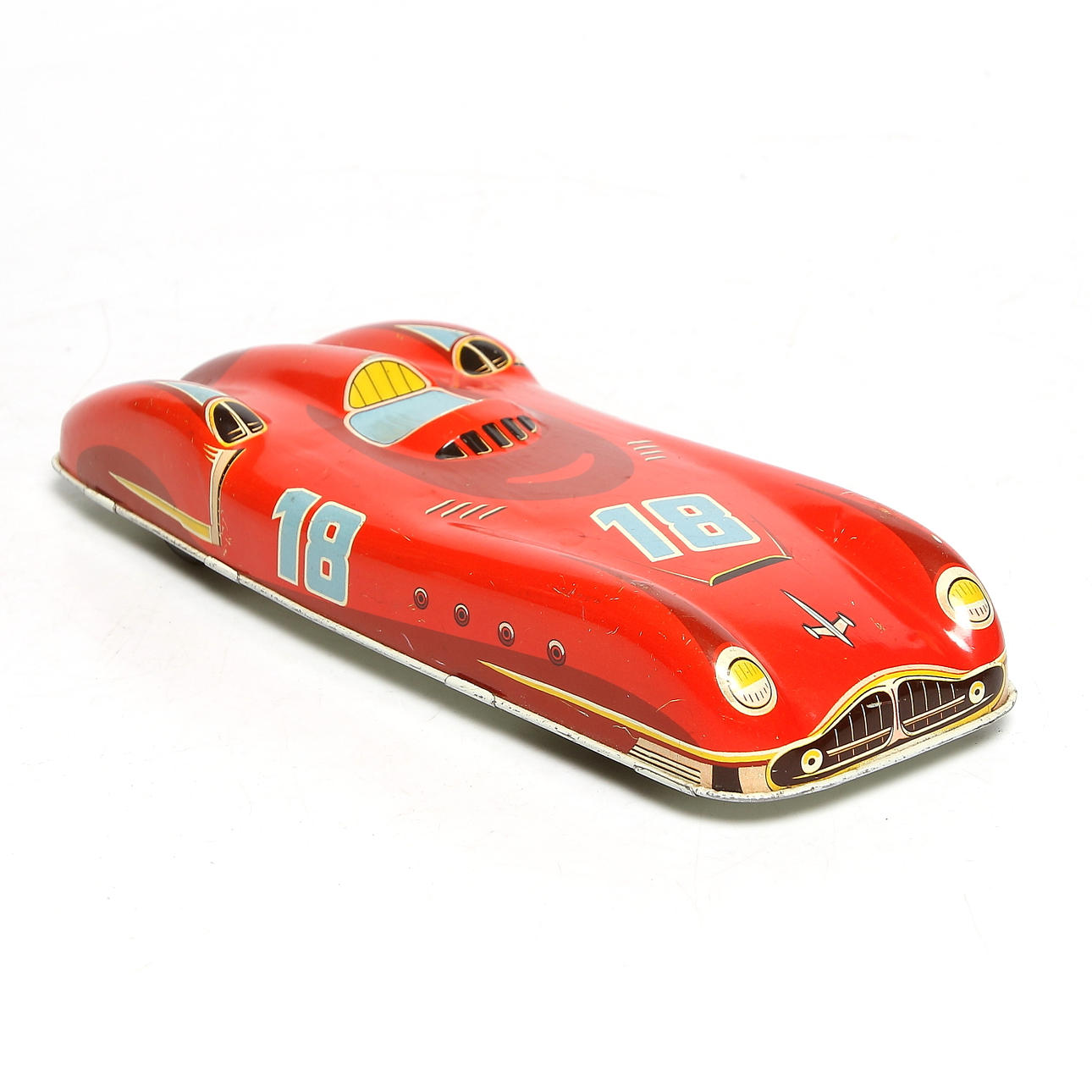 LEKSAKSBIL, plåt, sannolikt Frankrike. 1900-talets mitt.