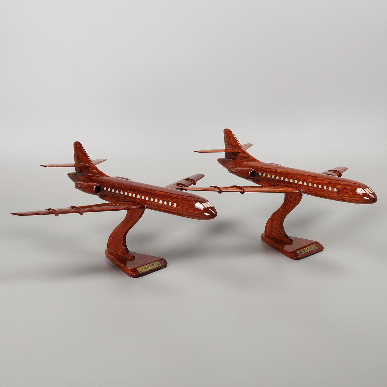 MODELLFLYGPLAN, 2 st, "Super Caravelle".