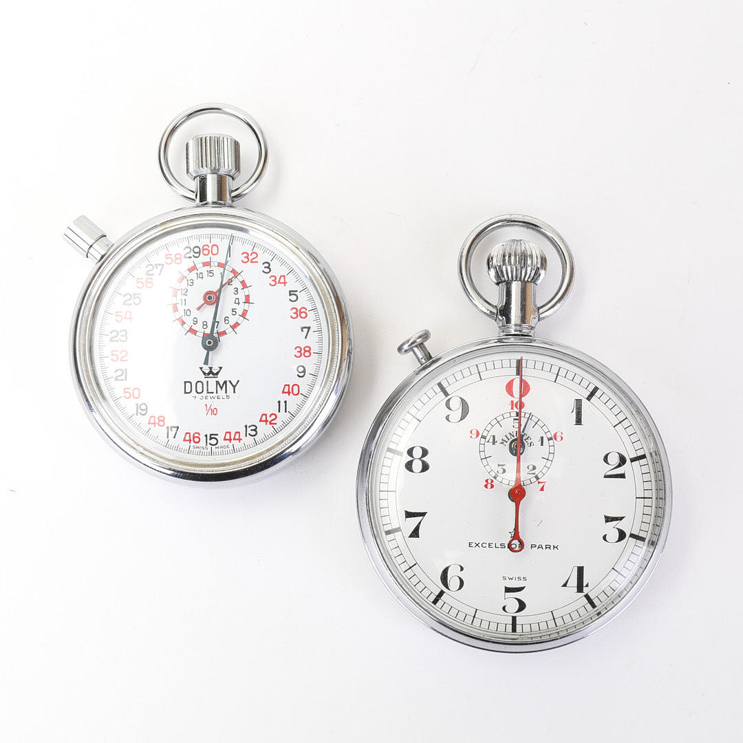 STOPPUR, 2 stycken, "Dolmy","Excelsior park".