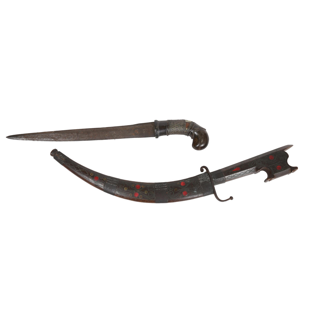 ZWEI INDISCHE DOLCHE.