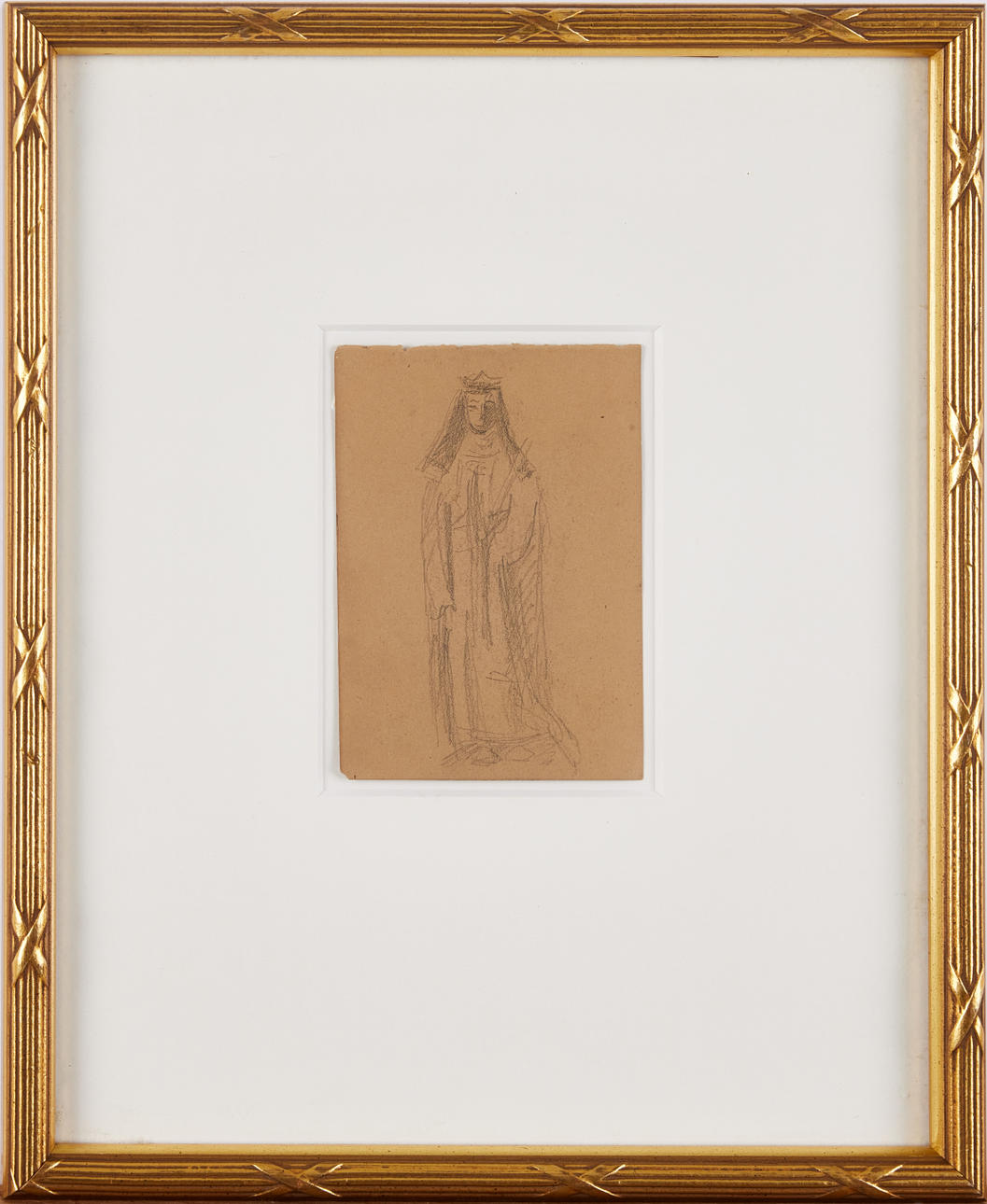 HELENE SCHJERFBECK. Study sketch.