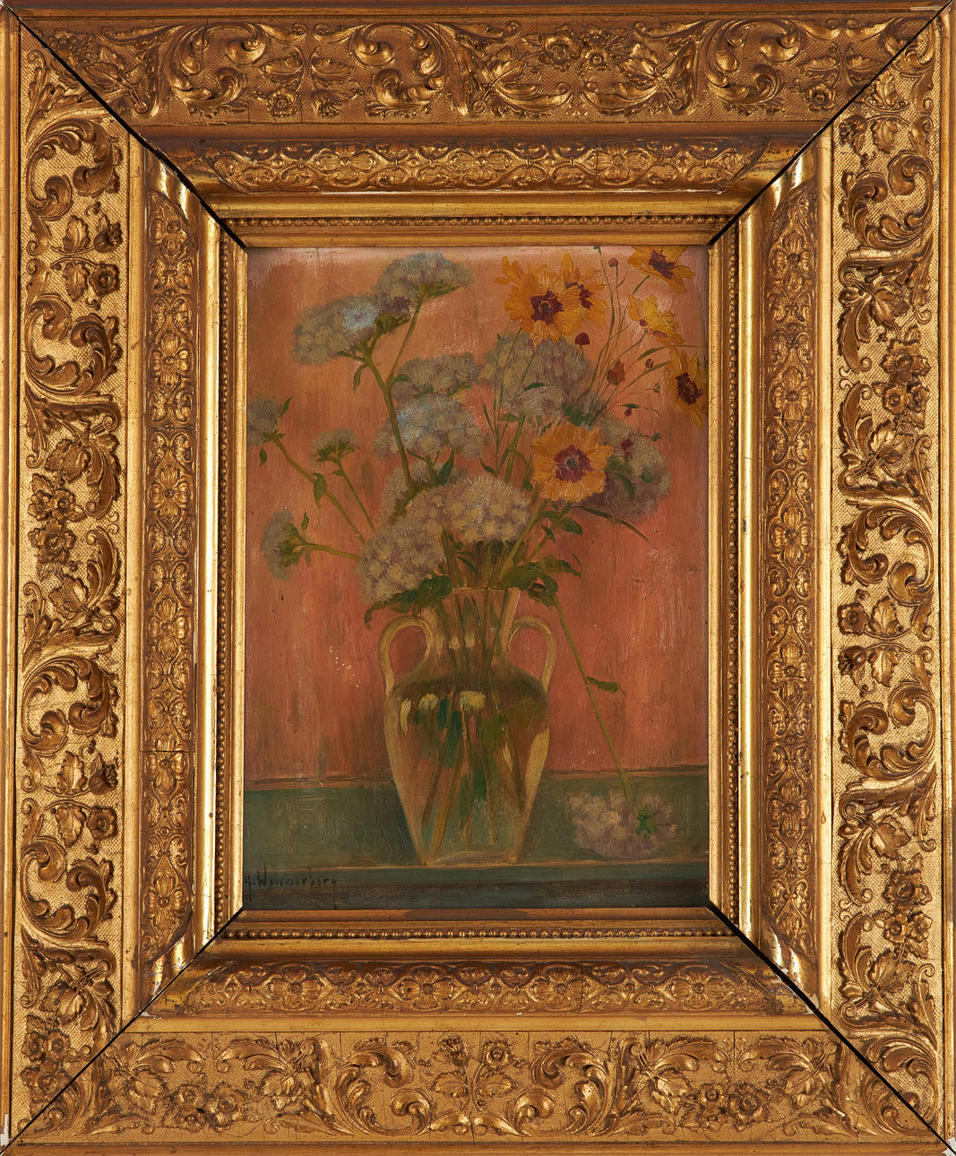 GUNNAR WENNERBERG. Blomsterstilleben.