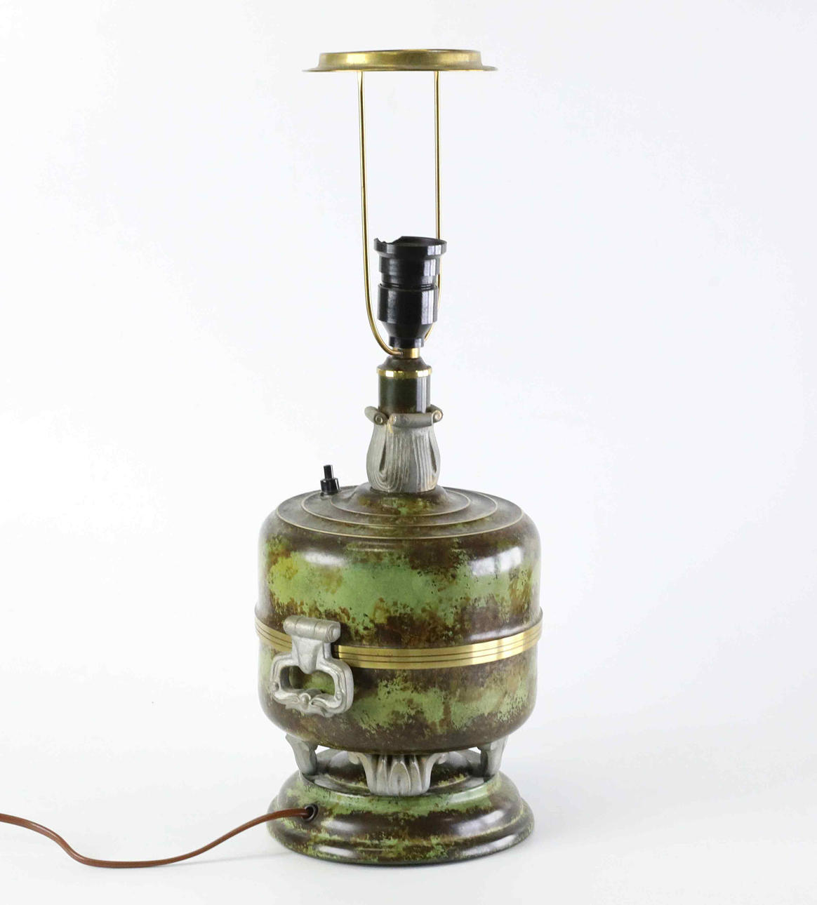 An Art Deco table lamp, 1930s.