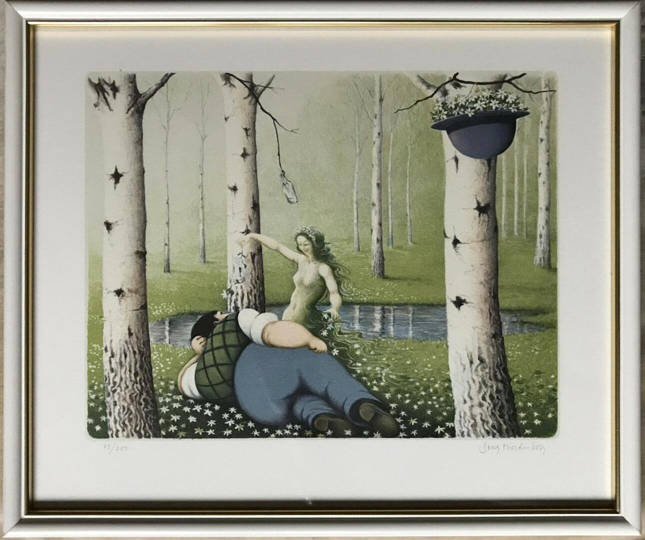 BENGT NORDENBORG. LITHOGRAPH, signed and numbered 73/250.