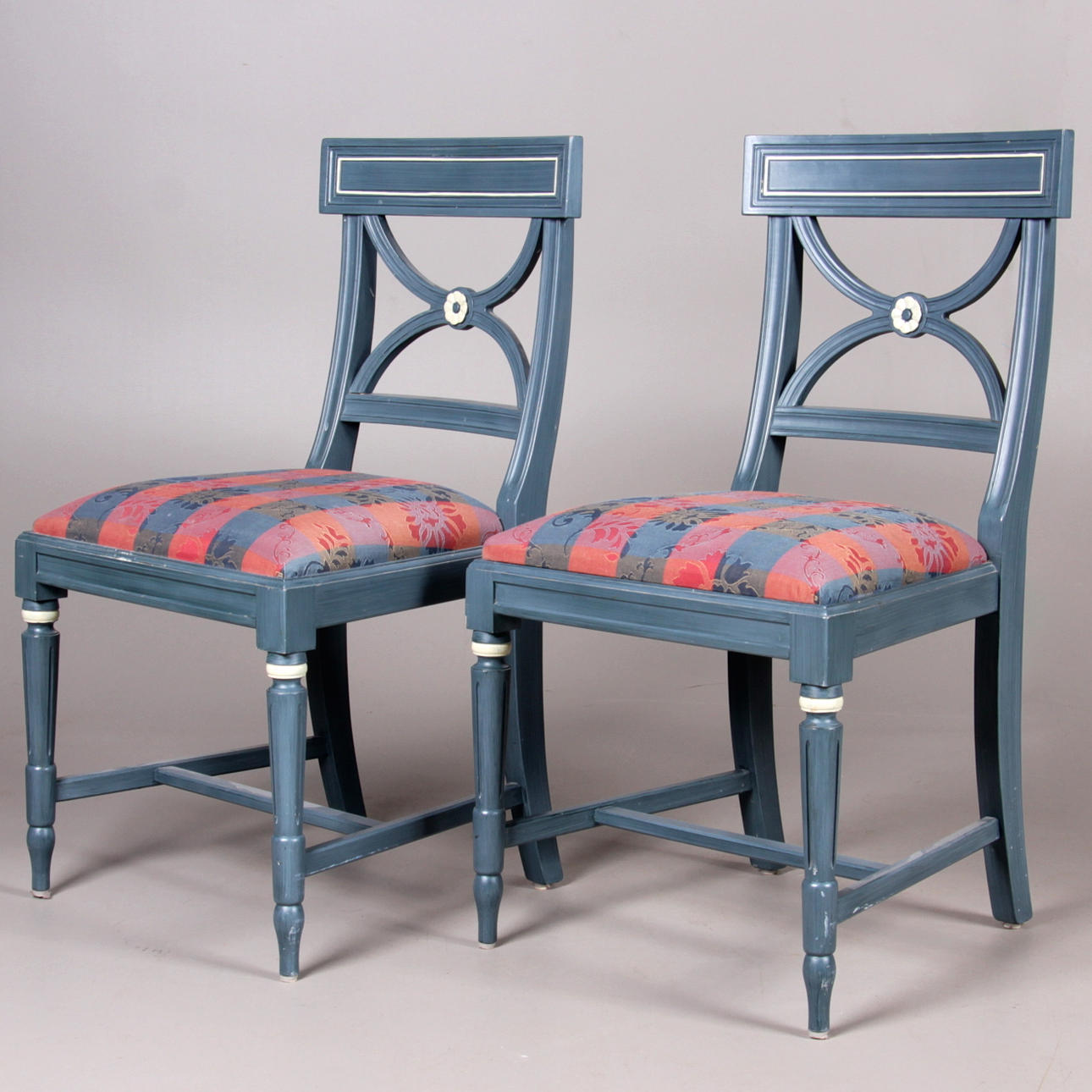 STOLAR, ett par, "Bellman" ur serien Gamla Sverige, Åmells möbler.