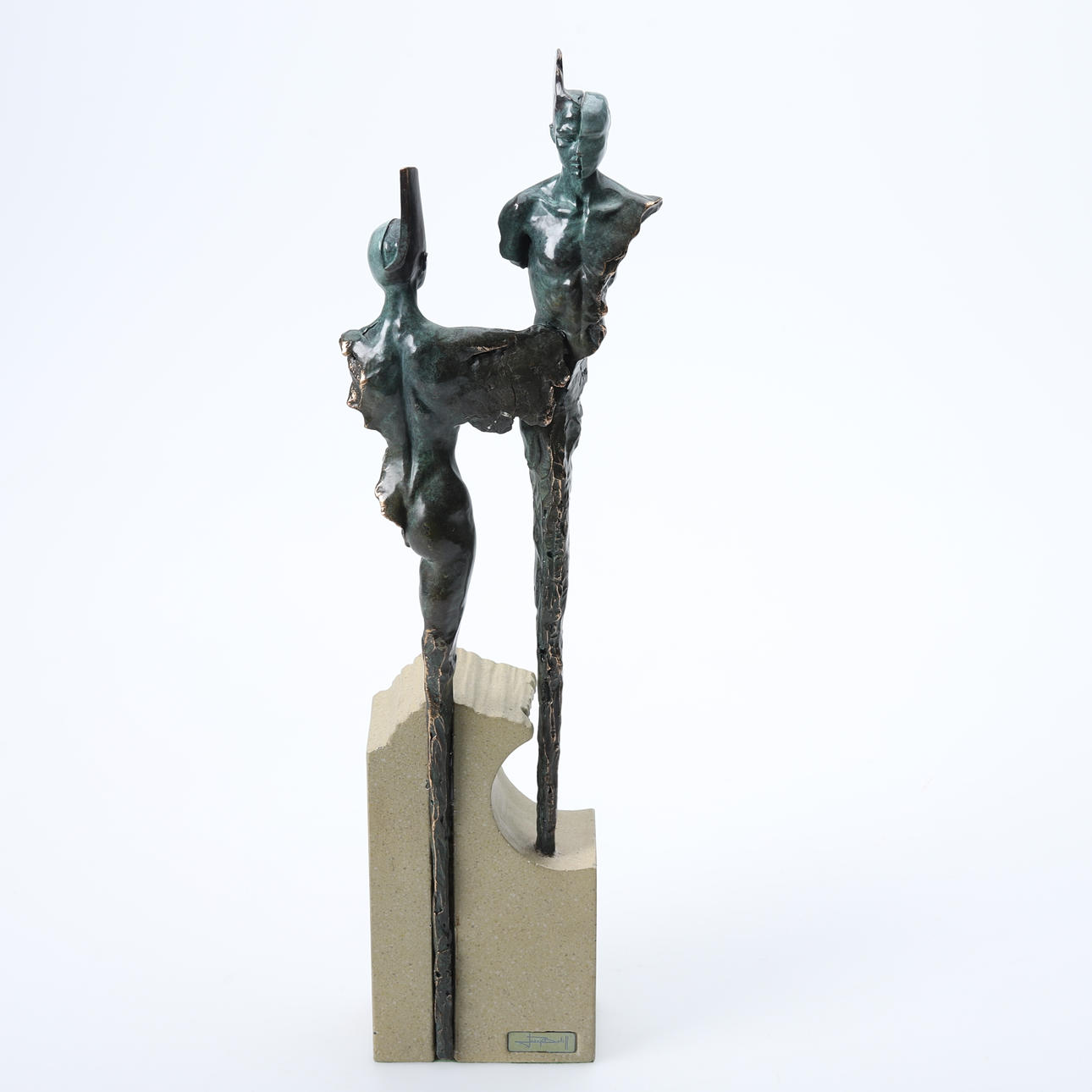 JOSEP BOFILL MOLINÉ. SCULPTURE, abstract composition, signed and numbered.