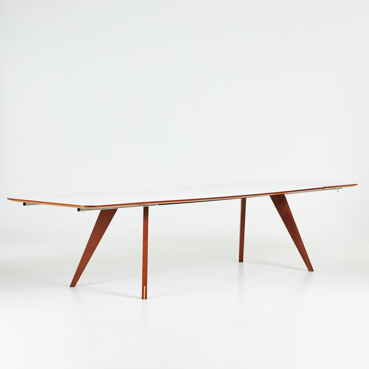 DINING TABLE, Bolia “Mood”, contemporary manufacture, with 2 extension plates.