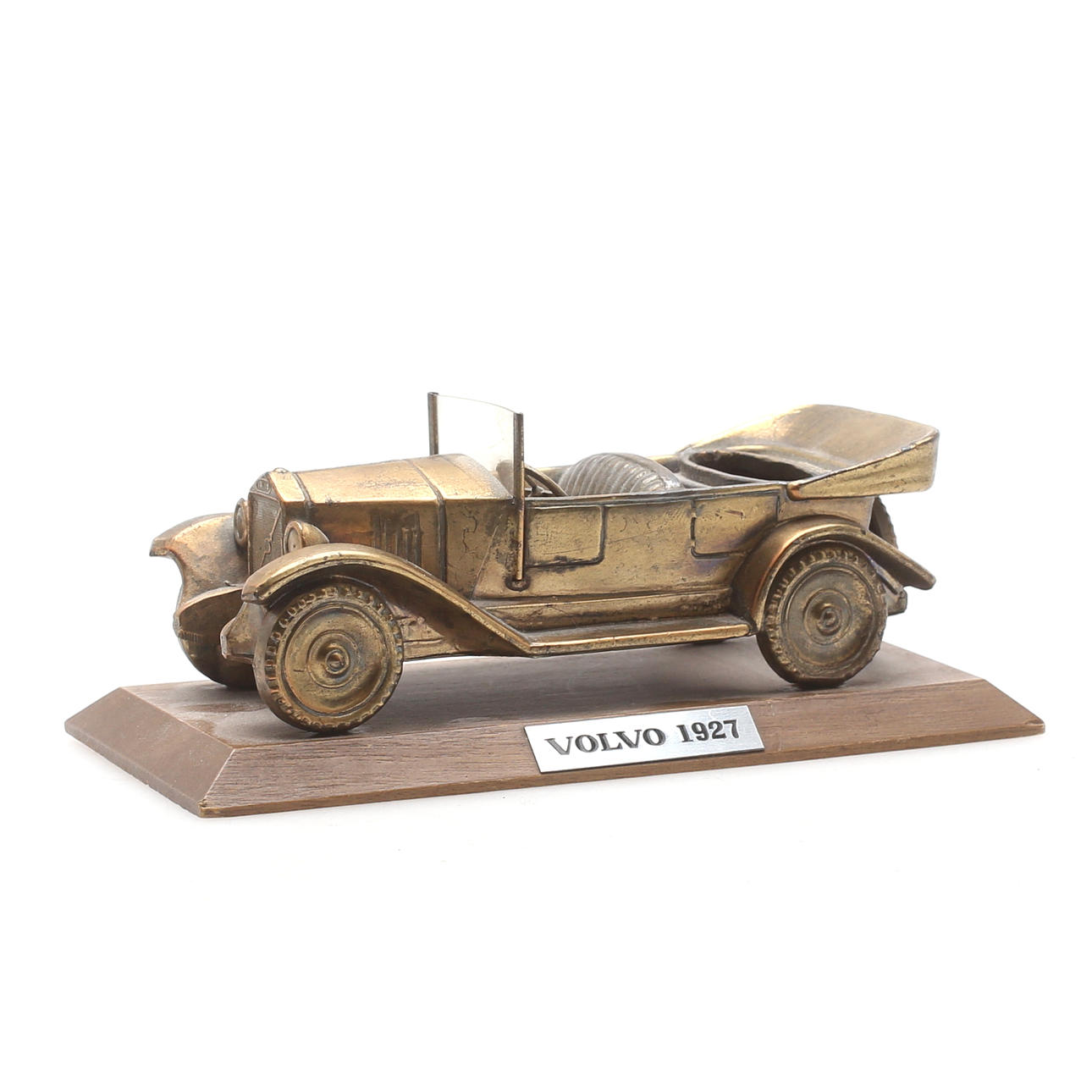 SKULPTUR, metall/brons, Volvo PV 4 1927.