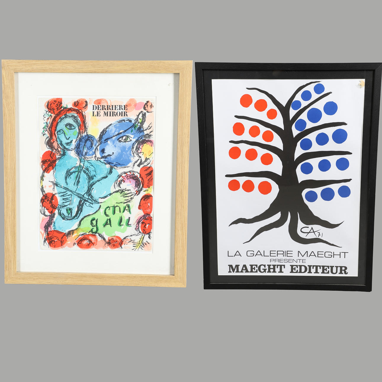 MARC CHAGALL (1887-1985). PANTOMIIMI.