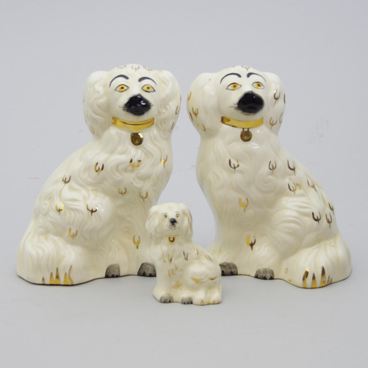 FIGURINER, 3 stycken, porslin, Besswick.