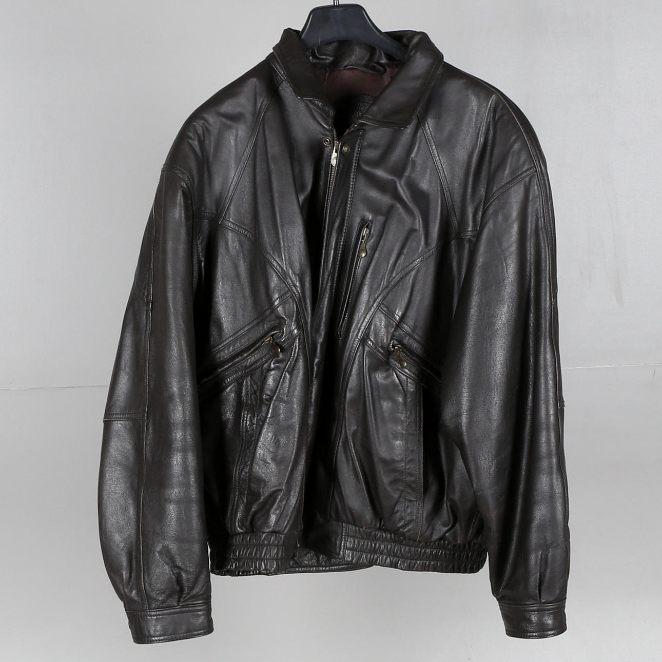 LEATHER JACKET, Vincistar, 1900s. Vintage & Designer Fashion