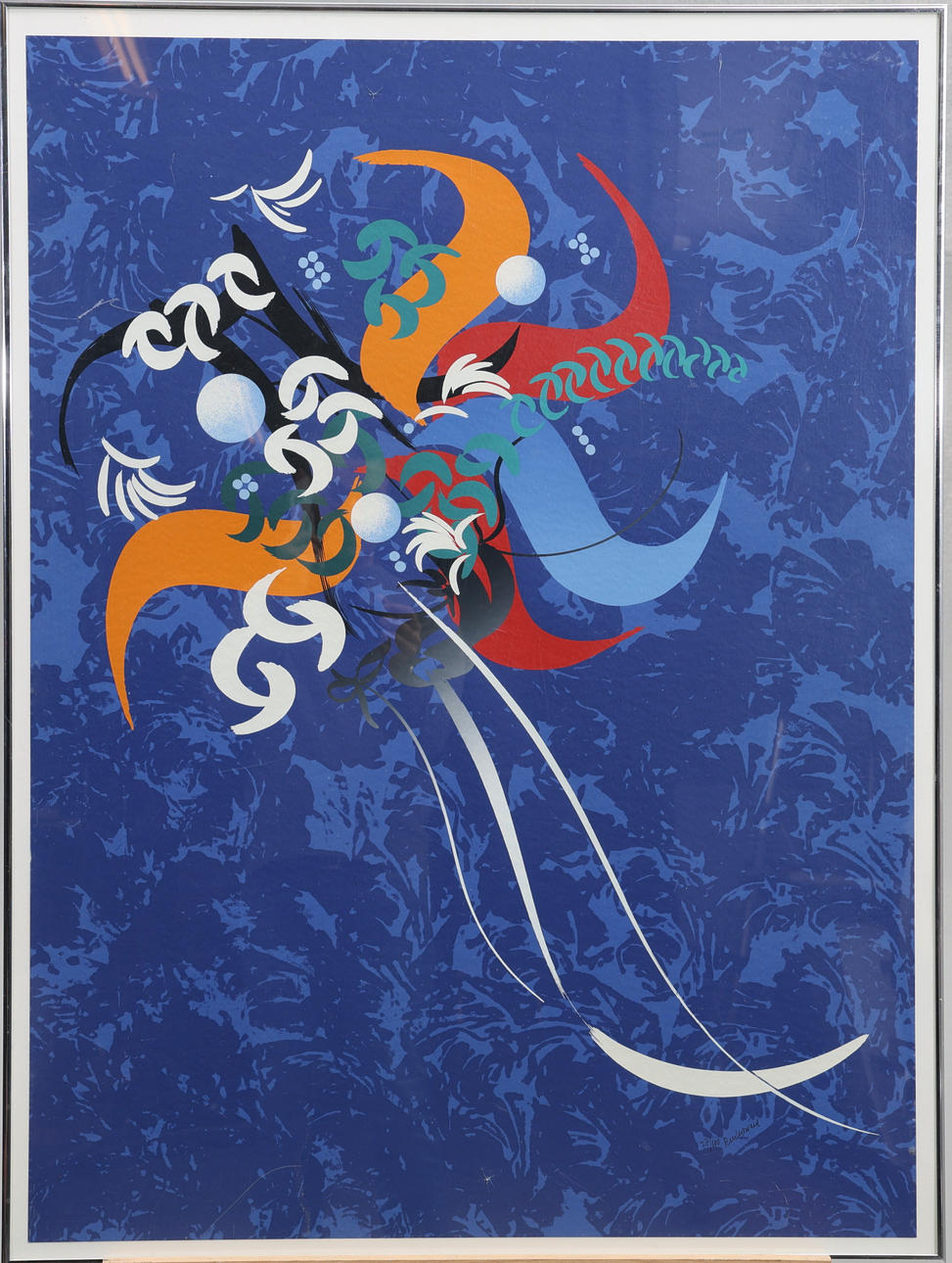 CARL-FREDRIK REUTERSWÄRD. Lithograph signed, numbered 27/100.