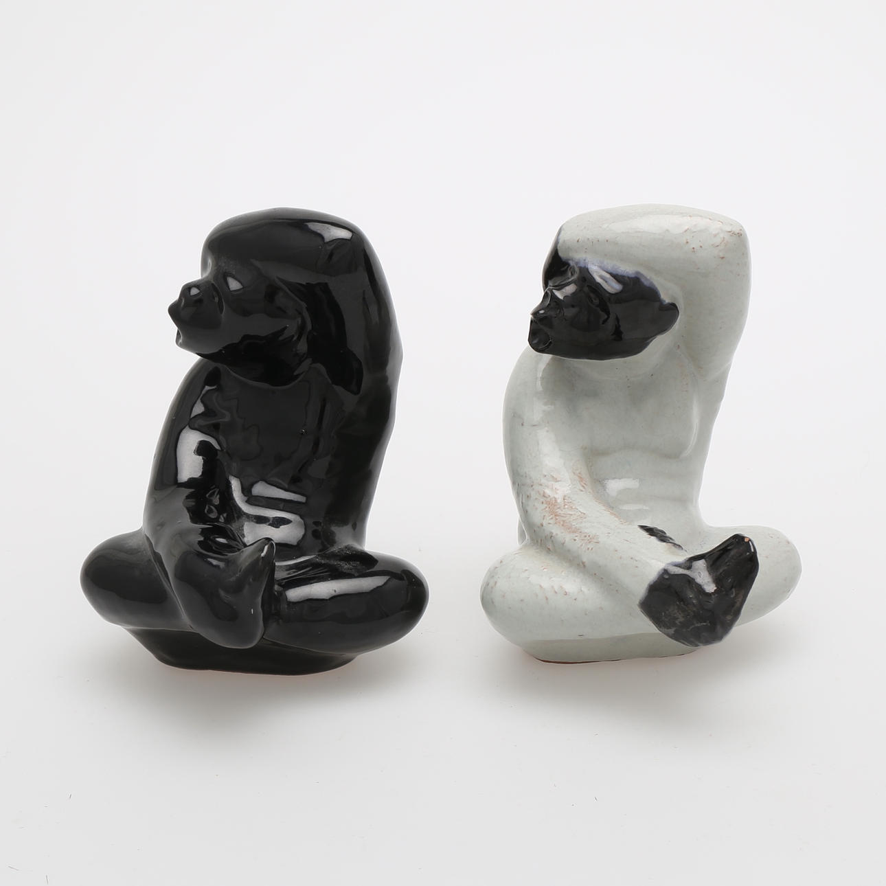 FIGURINER, 2 st, gorillor, Gabriel.
