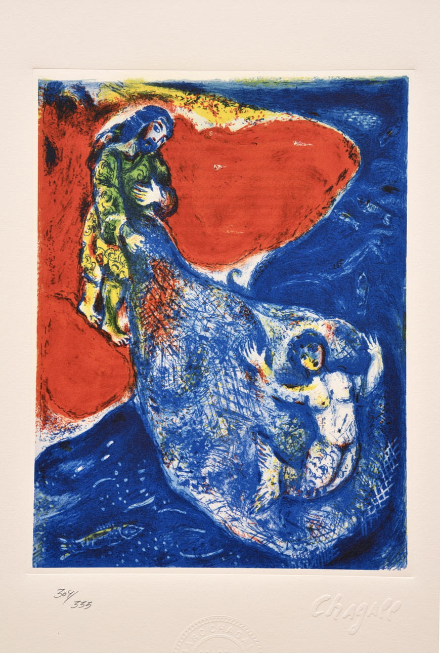CHAGALL, MARC (1887 WIZEBSK - 1985 SAINT PAUL - DE - VENCE). EFTER. Arabiska nätter.
