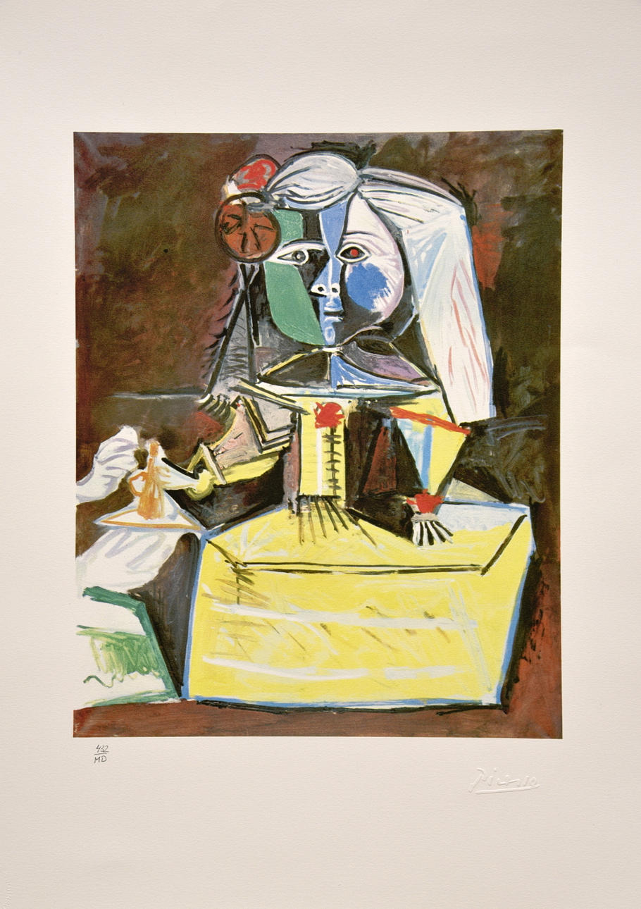 PICASSO, PABLO (1881 MALAGA - 1973 MOUGIN). EFTER. ur "Les ménines 2".