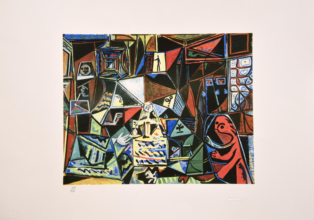 PICASSO, PABLO (1881 MALAGA - 1973 MOUGIN). EFTER. litografi pa papper.