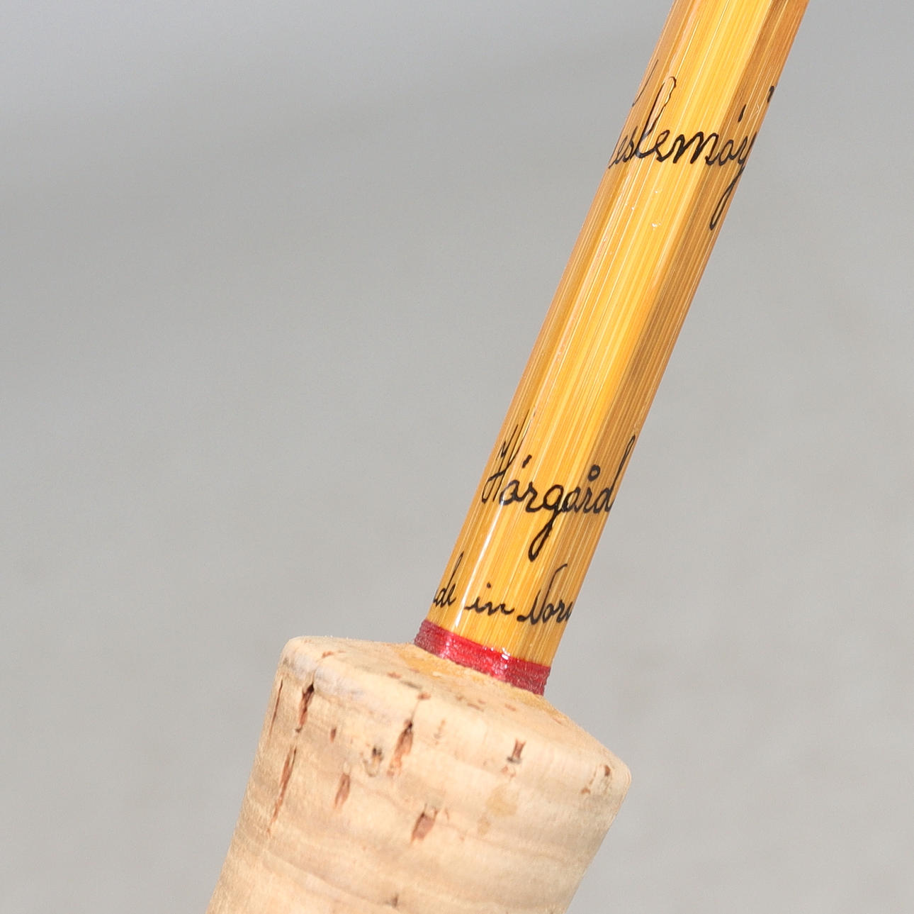 FLY FISHING ROD, Sk. splitcane, “Veslemöy”, Asbjorn Hörgard
