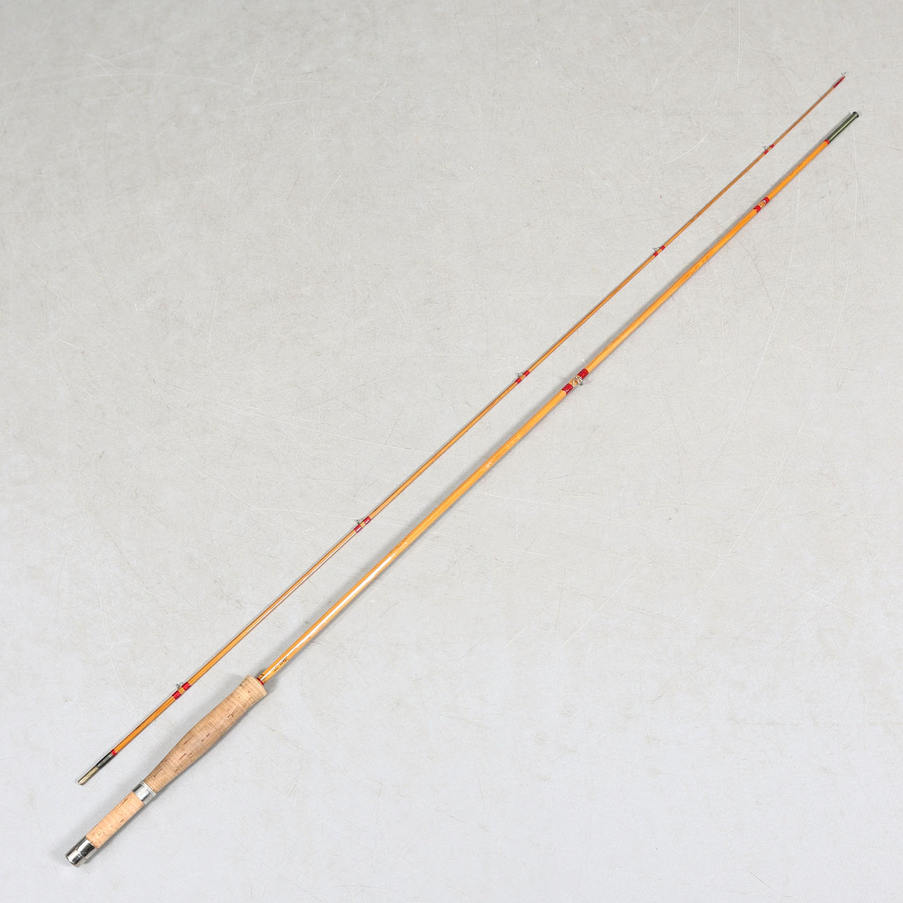 FLY FISHING ROD, Sk. splitcane, “Veslemöy”, Asbjorn Hörgard