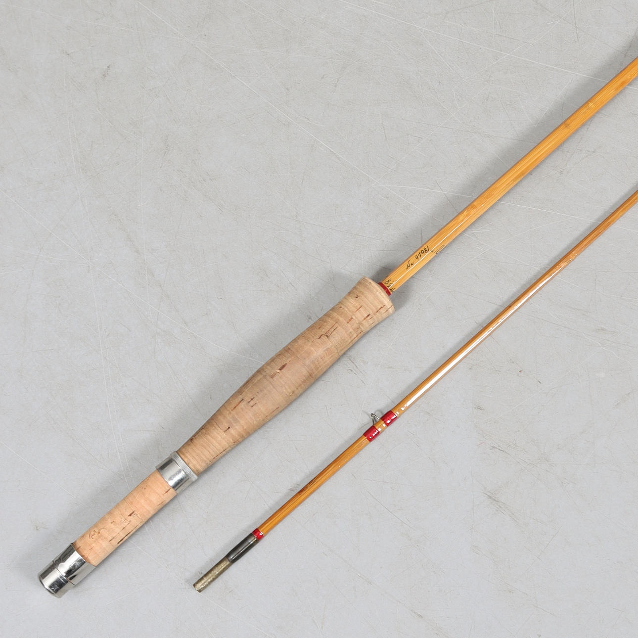 FLY FISHING ROD, Sk. splitcane, “Veslemöy”, Asbjorn Hörgard