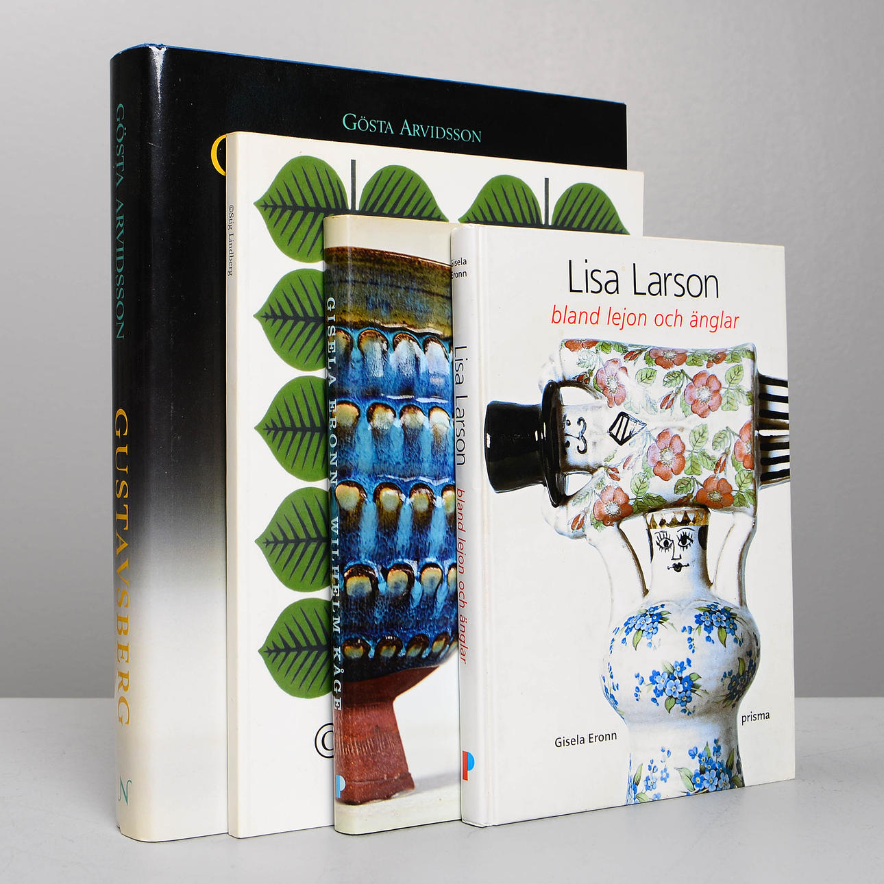 BÖCKER OM GUSTAVSBERG & DESS FORMGIVARE.