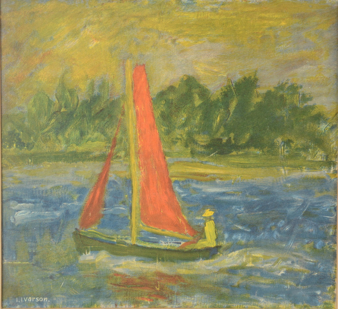 IVAN IVARSSON. EFTER. Färglitografi.