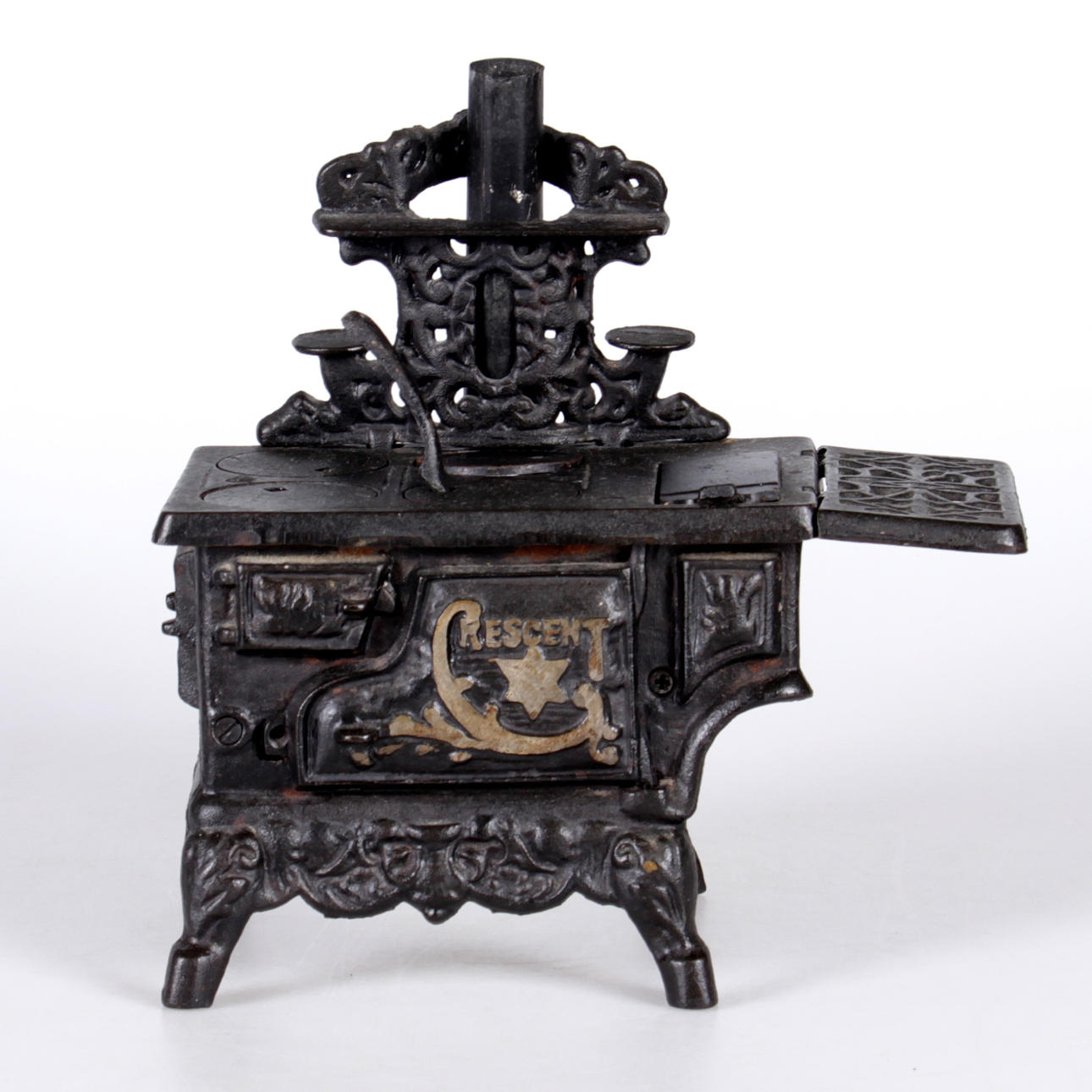 MINIATYRSPIS, gjutgods, märkt Cresent, 1900-tal.