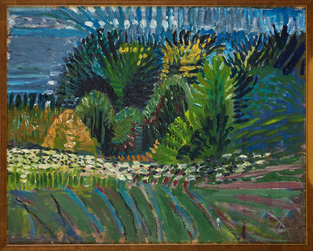 TORSTEN RENQVIST. ”Metsän reuna, Holte”.