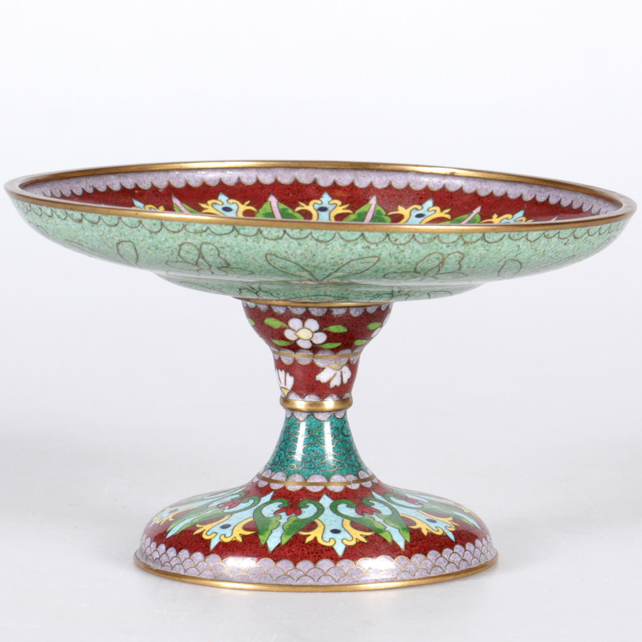 FAT, på fot, emaljarbete, Kina, 1900-tal.