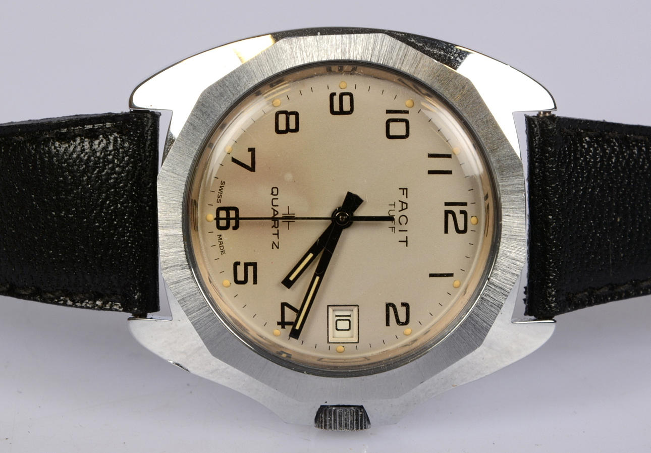 HERRARMBANDSUR, stål, Facit tuff.