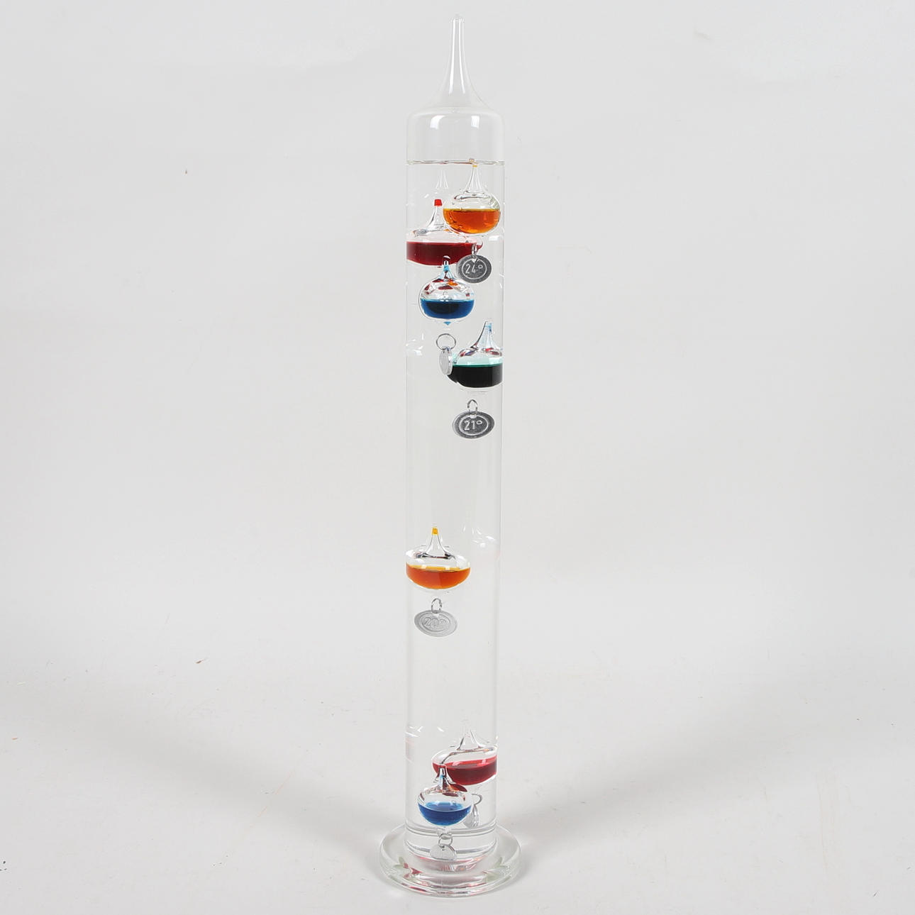 GALILEOTERMOMETER, glas, 1990-talet.