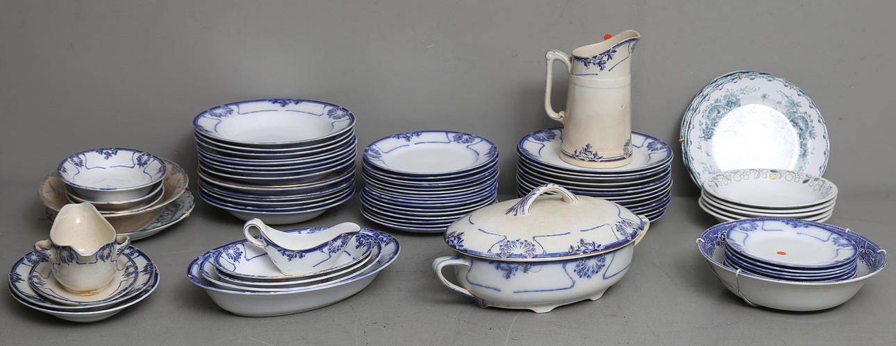 SERVISDELAR, Gustafsberg och Rörstrand.