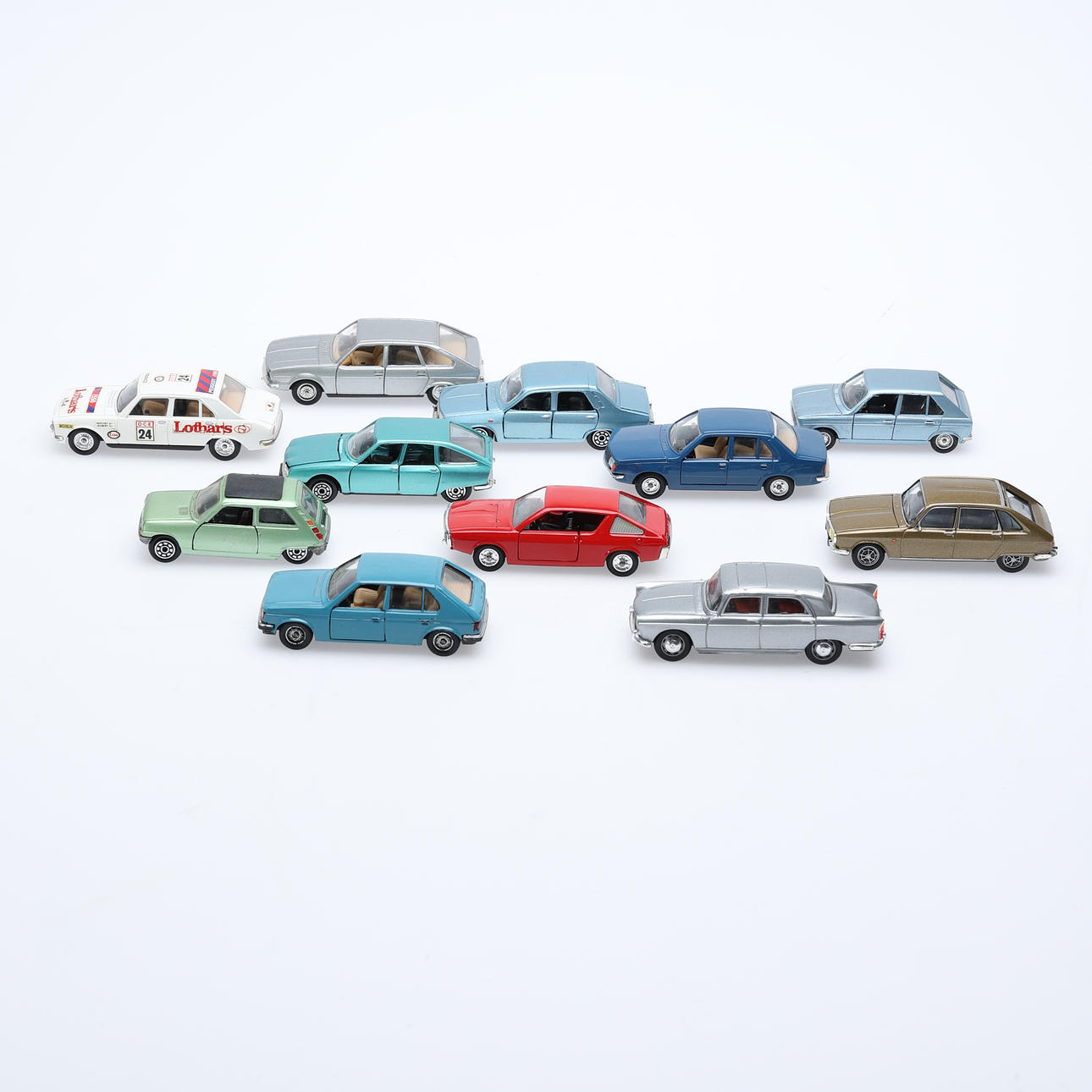 MODELLBILAR. Modeller av Franska bilar.