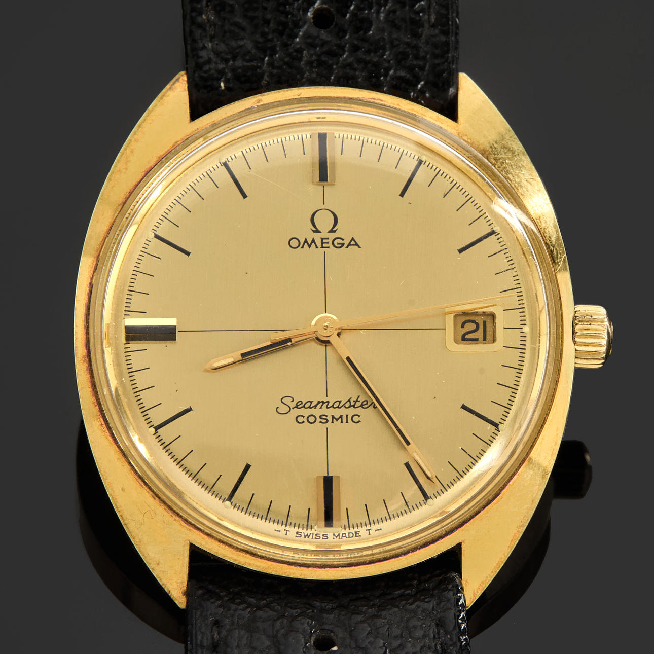 OMEGA, wristwatch, Seamaster Cosmic, circa 1972.