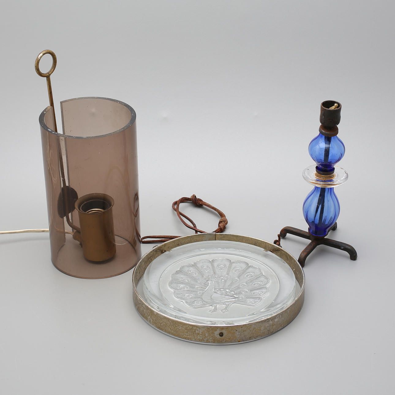 GLAS, 3 delar, bl.a Erik Höglund, 1900-tal.