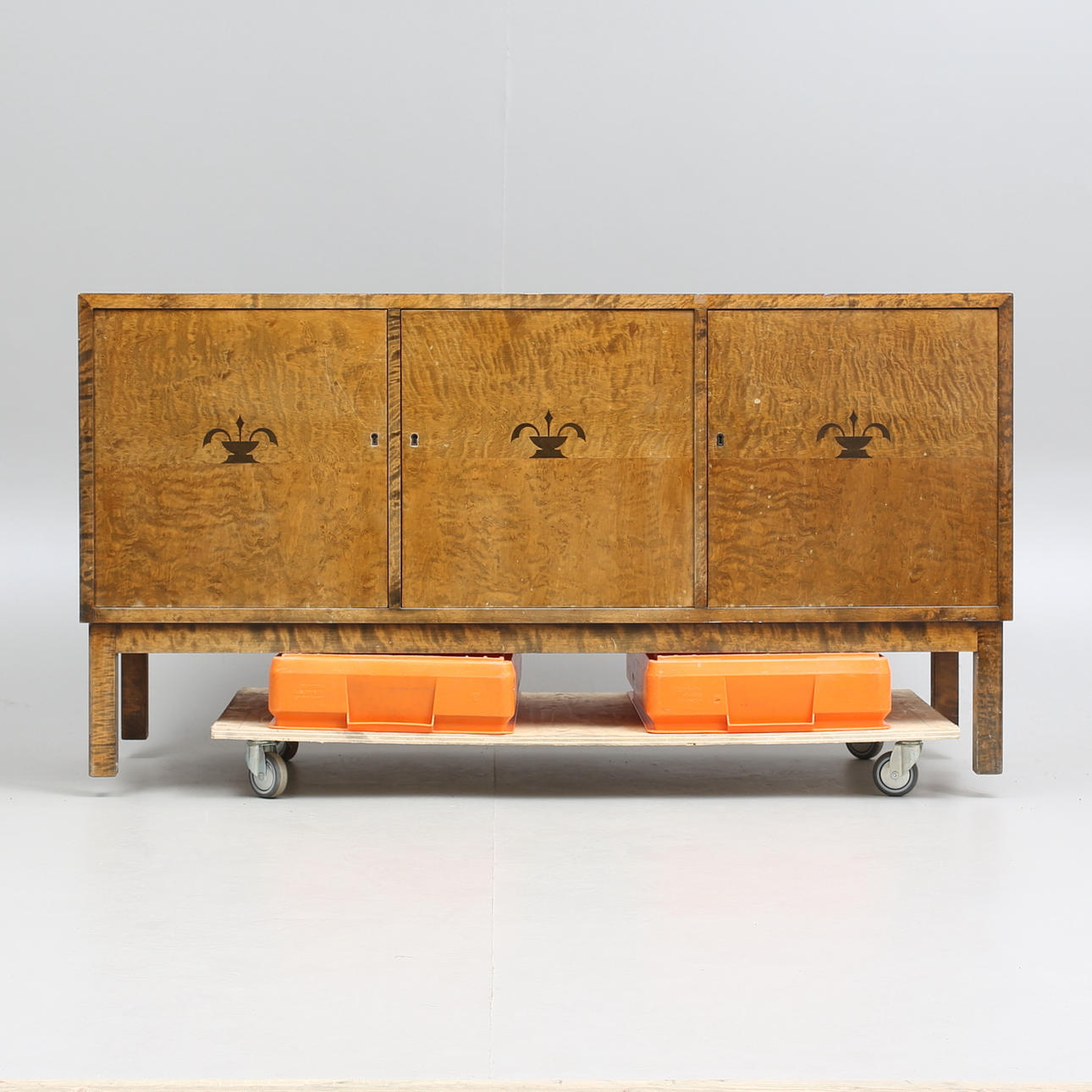 SIDEBOARD, intarsia, art deco, 1900-talets första hälft.