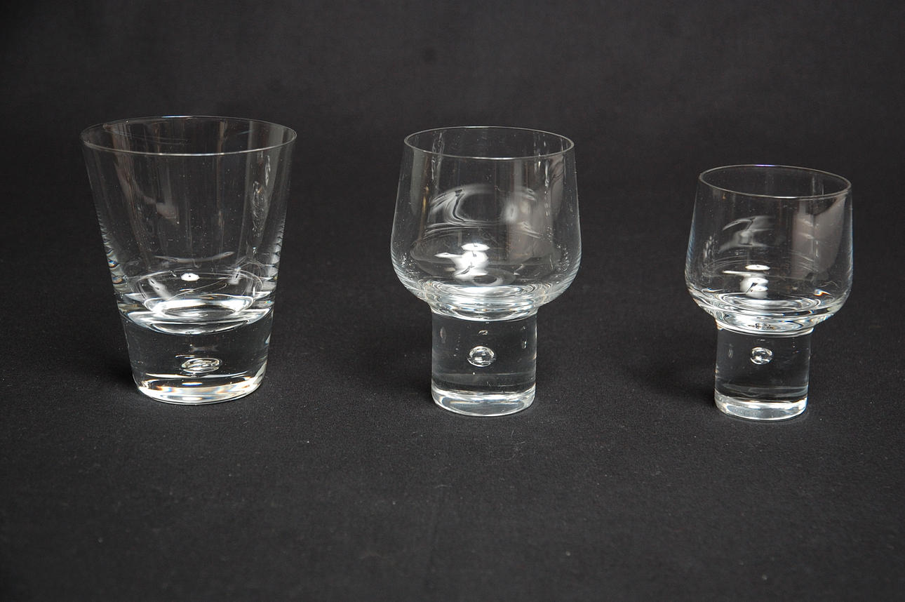 GLASSERVIS 26 delar " Mambo " Vicke Lindstrand Kosta 1900-talets mitt.