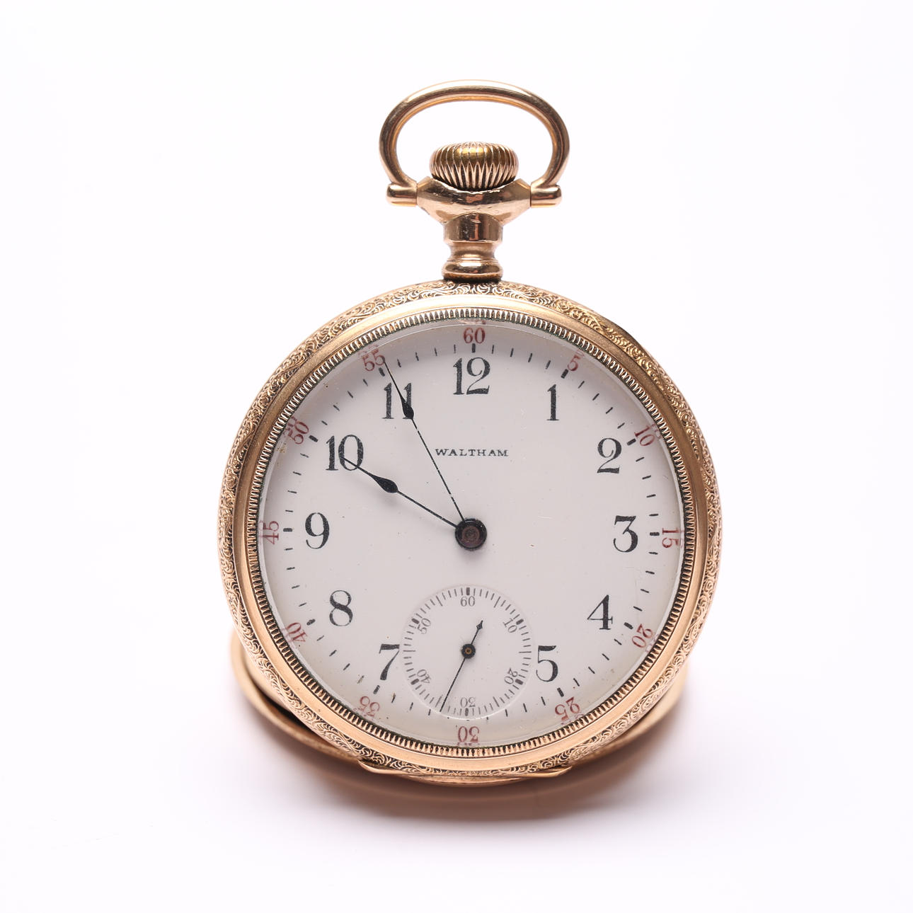 POCKET WATCH, A.W.W Co, Waltham, Mass., Double.