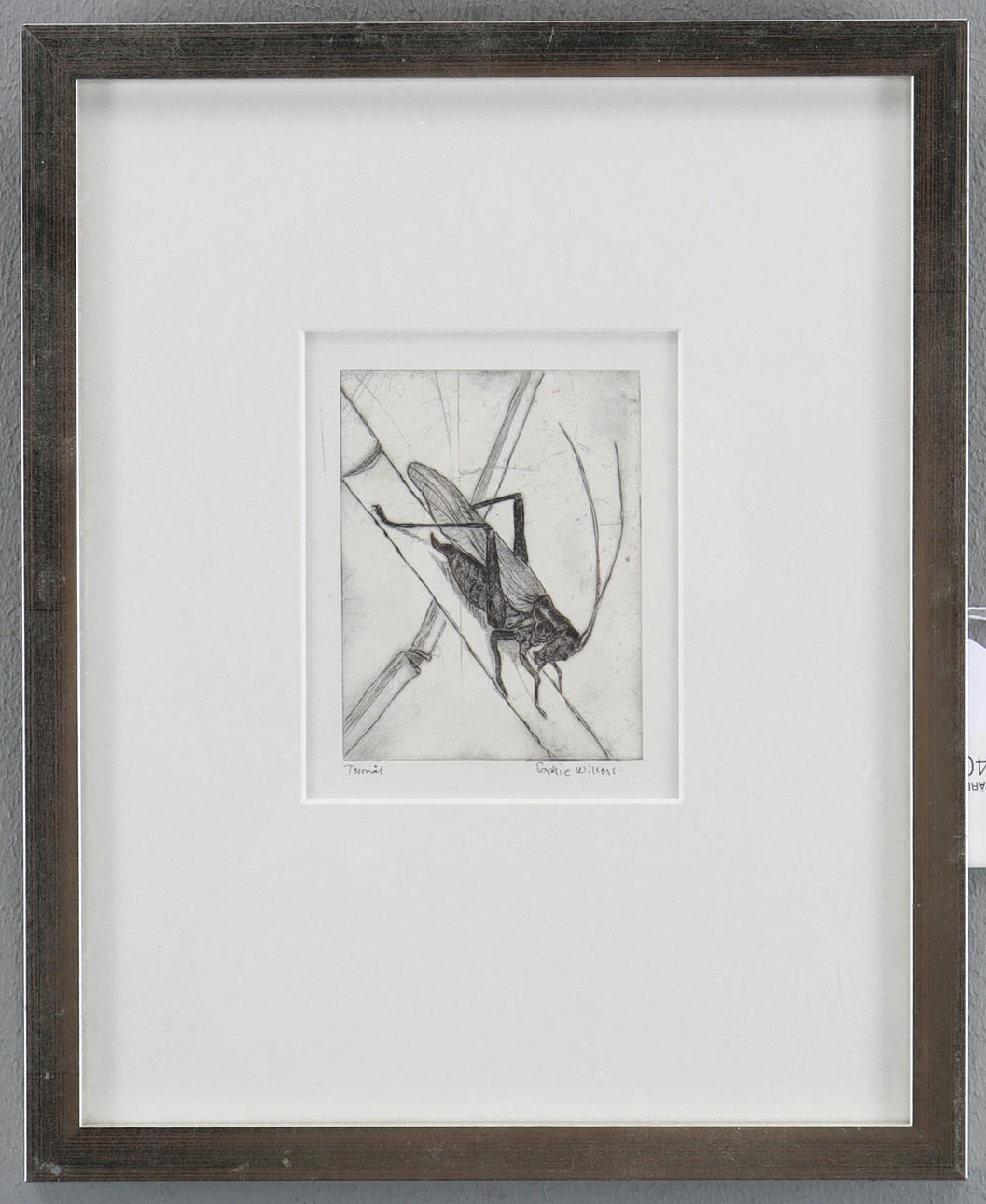 SOPHIE WILLERS torrnål, signerad.