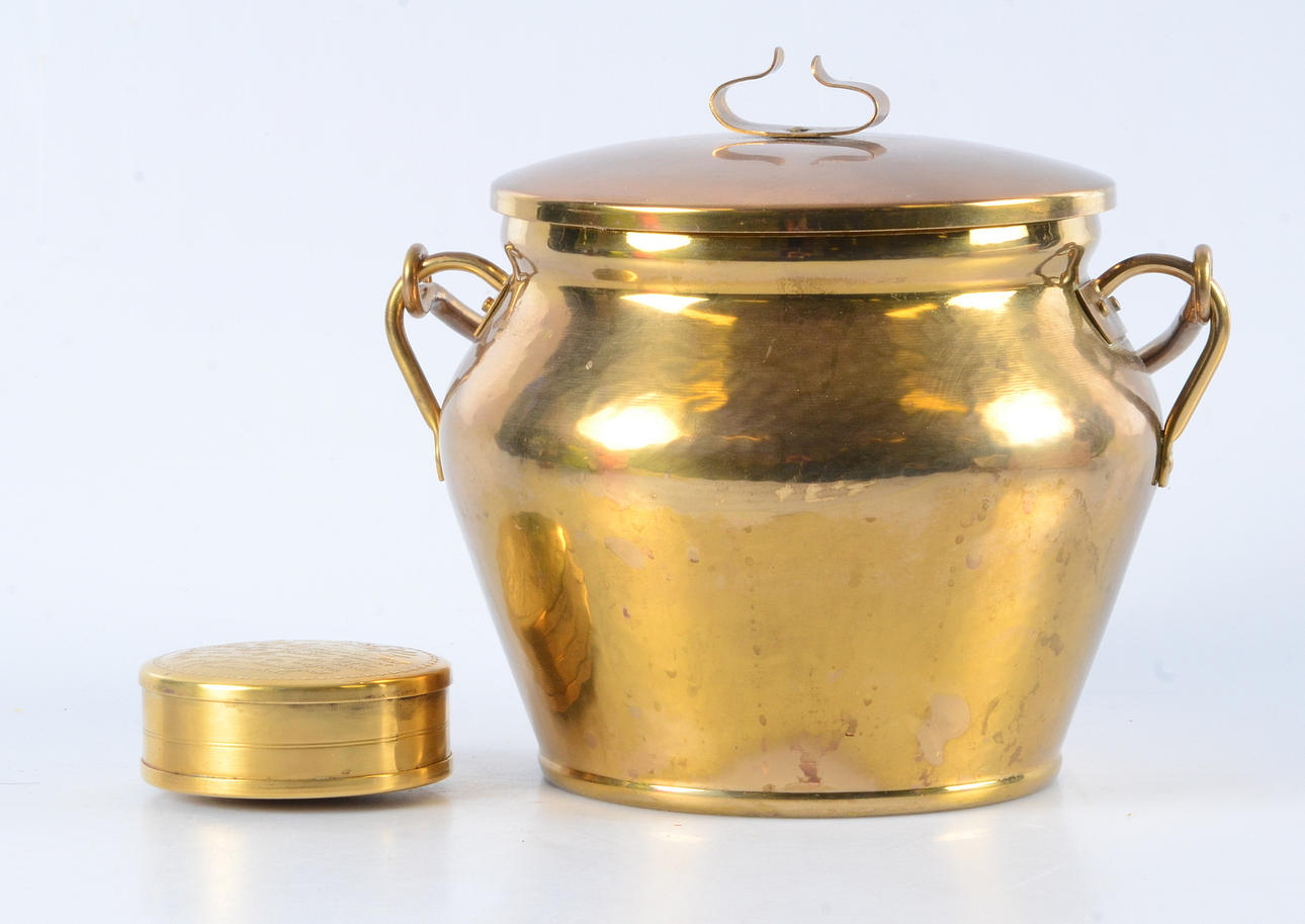 PARTI MÄSSING, 2 -delar, Skultuna.