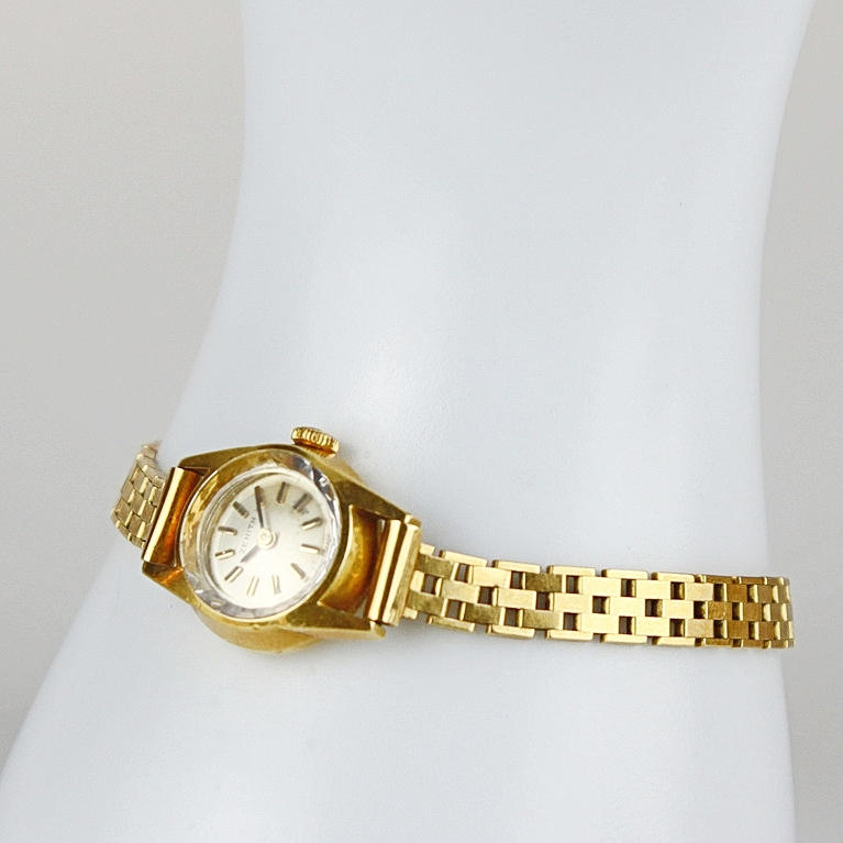 ARMBANDSUR, dam, guld 18k, Zenith, Schweiz.