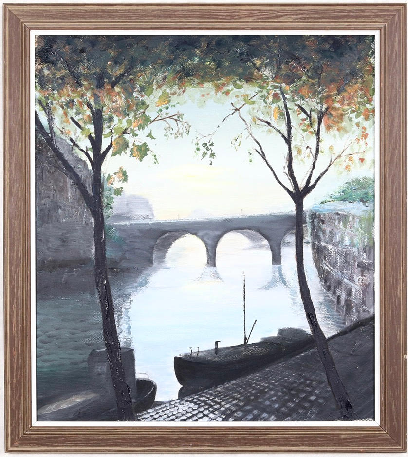 OIDENTIFIERAD KONSTNÄR. Oil on canvas.