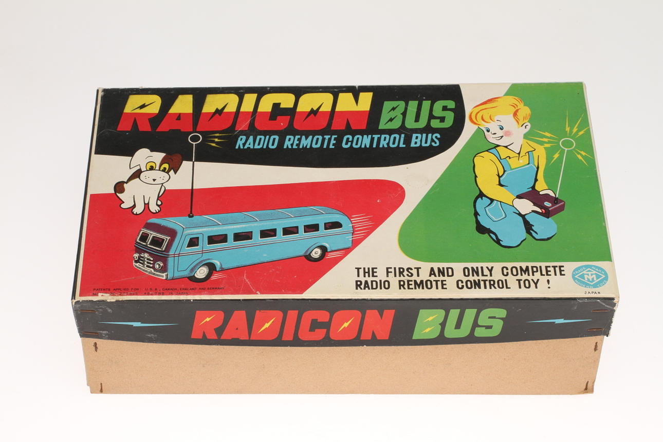 MODELLBIL RADICON BUSS, Modern Toys, Japan, 1900-talets andra hälft. Originalkartong.