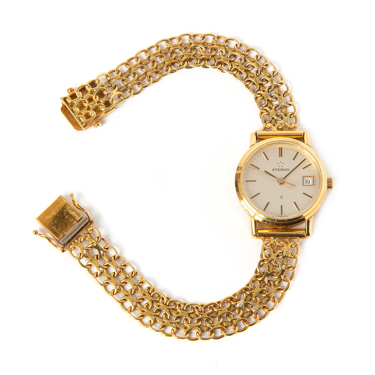 ETERNA, armbandsur, 18K kultaa, 1900-luku.