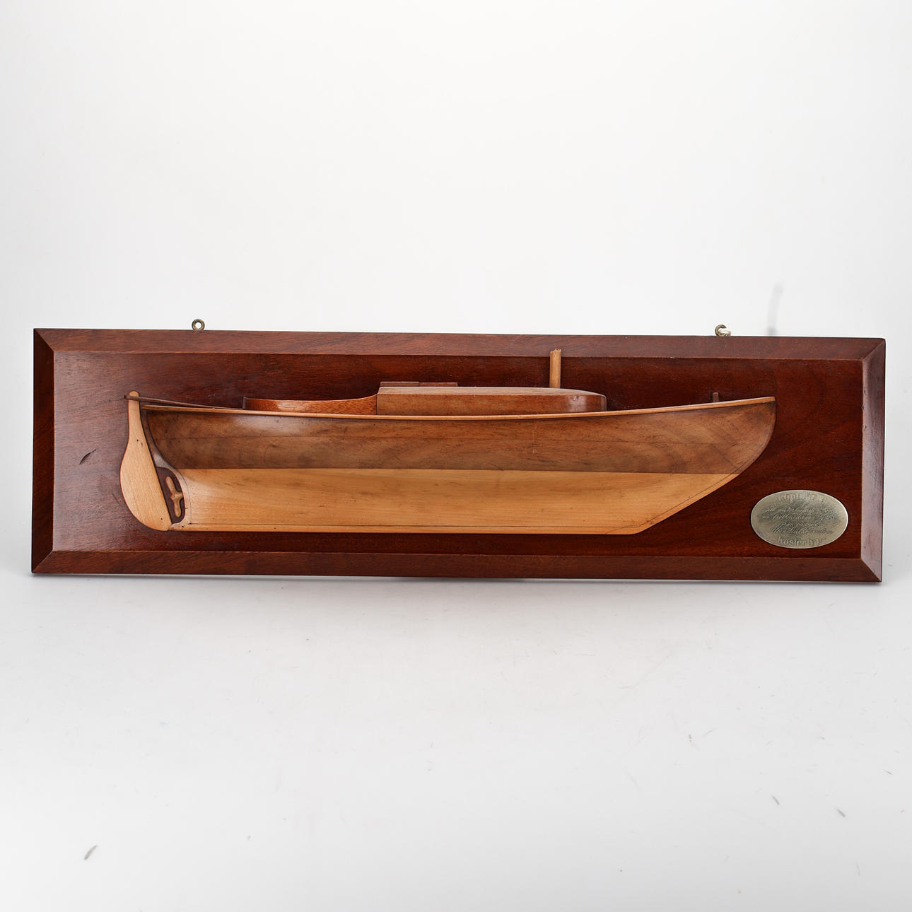 HALF-MODEL, boat, Koster type “Populär III”.