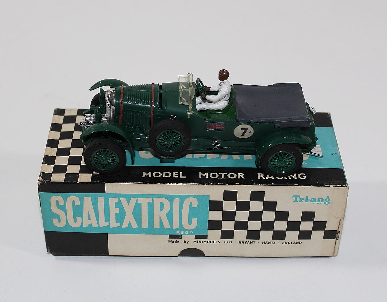 BILBANEBIL, Scalextric, Vintage, C64 Bentley.