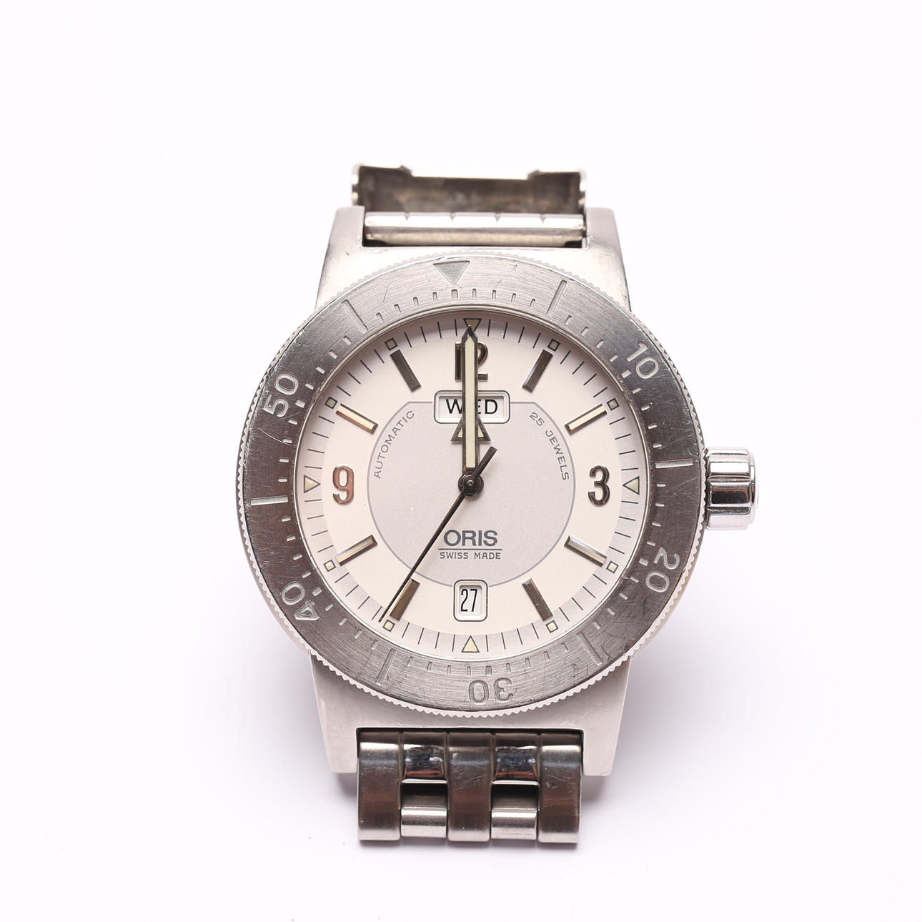 WRISTWATCH, BC3, Big Crown, approx 41mm, DayDate, automatic, Oris.