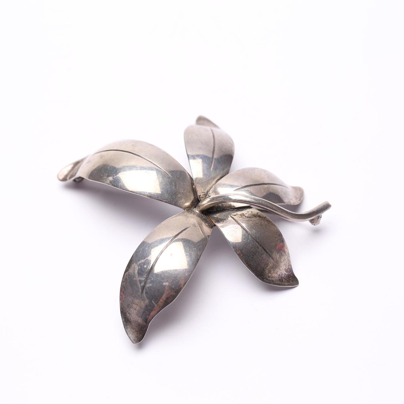 BROOCH, Ulrich, Denmark, Sterling Silver.