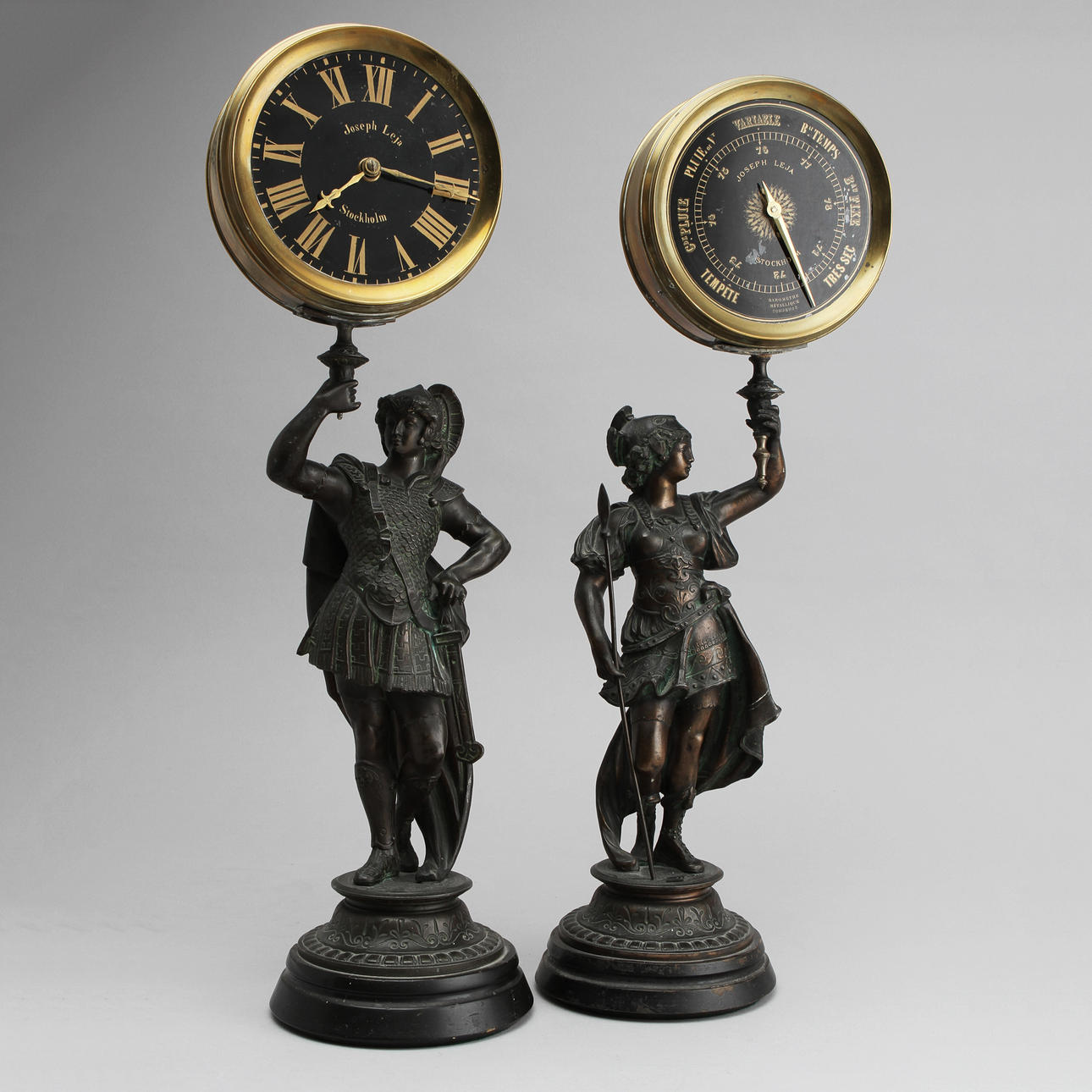 SKULPTURER, 2 st, 1900-tal.