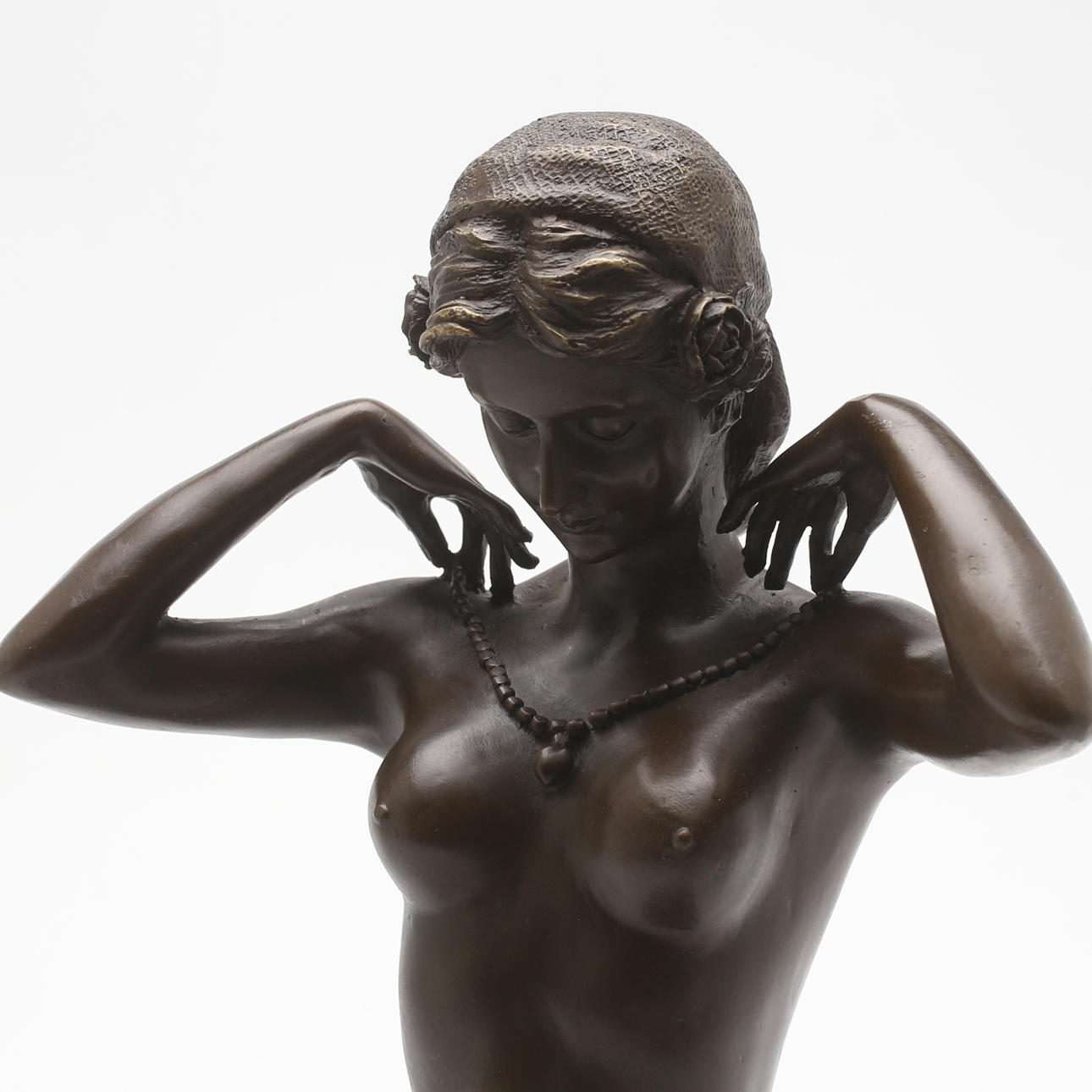 SKULPTUR, brons, senare gjutning efter Paul Ponsard, sent 1900-tal/samtida.