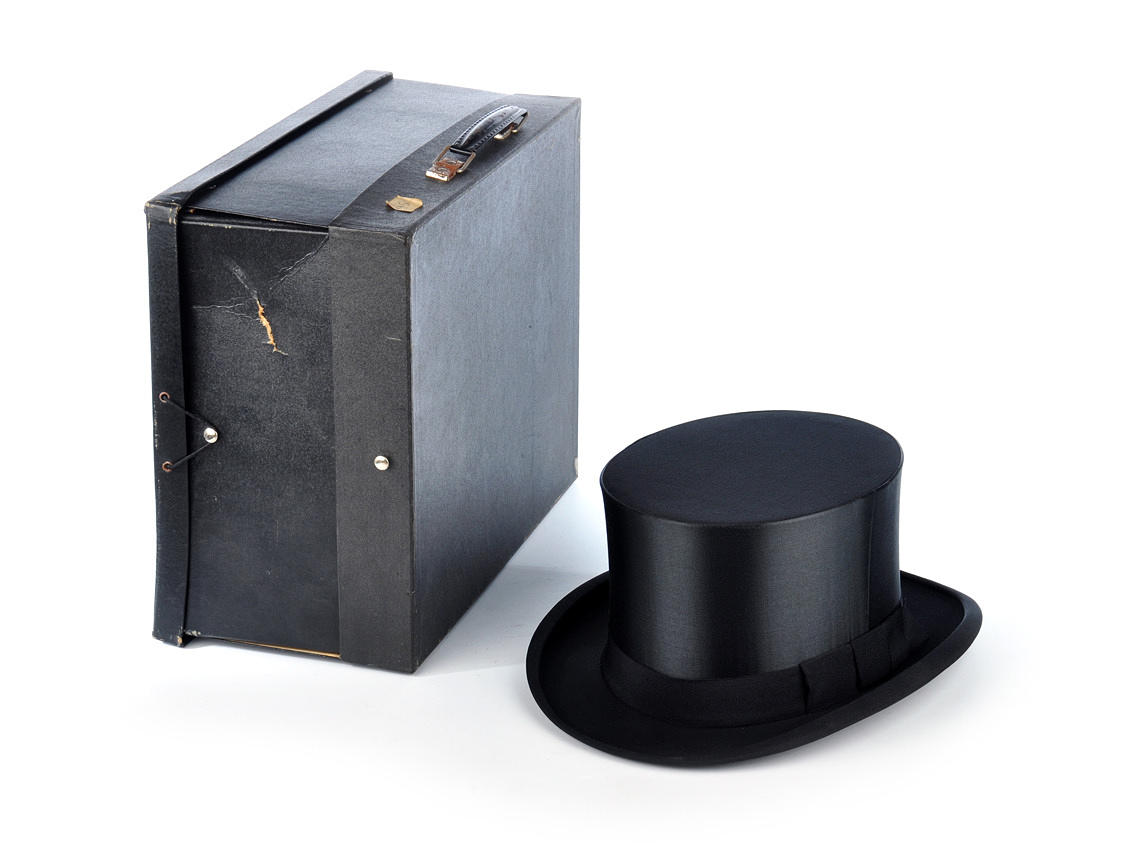 REGENT, DIPLOMAT. Cylinder i original hatbox.